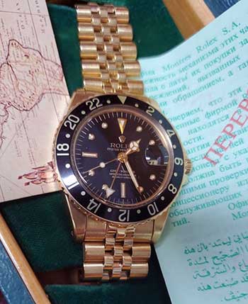 Sell Rolex Oyster Perpetual GMT Master Watches